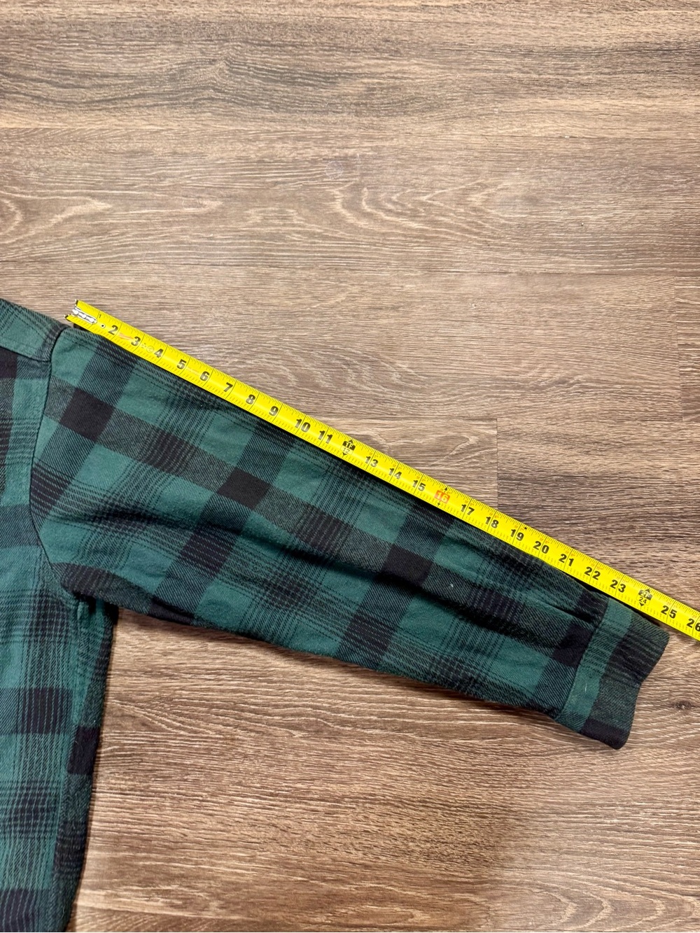 90s Gander Mountain XL Green Black Plaid Flannel Shirt Cotton Outdoor Workwear - Picture 5 of 6